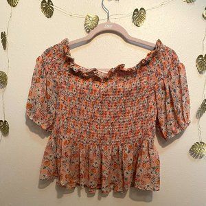 Nordstrom Floral Top
